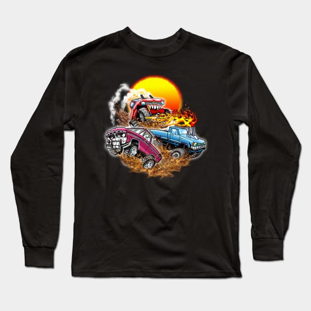 Mud Fun Long Sleeve T-Shirt by the Mad Artist